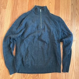 Men’s quarter zip sweater